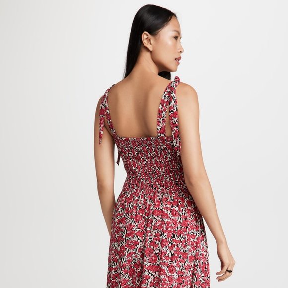 Shopbop - Red BB Dakota by Steve Madden Sandy Midi Dress L - Picture 4 of 5